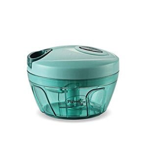 Buy Pigeon Polypropylene Mini Handy and Compact Chopper with 3 Blades for Effortlessly Chopping Vegetables and Fruits for Your Kitchen (12420, Green, 400 ml) Online at Low Prices in India - Amazon.in